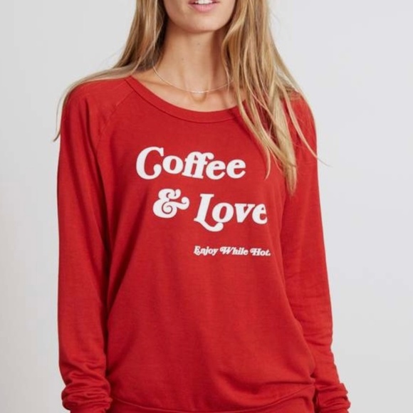 NWT Good HYOUman Size Large super soft red sweatshirt - Picture 2 of 3